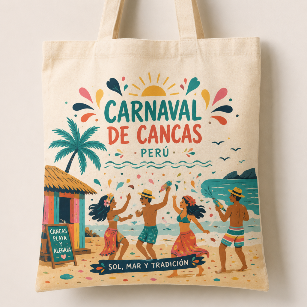 Totebag carnavalero
